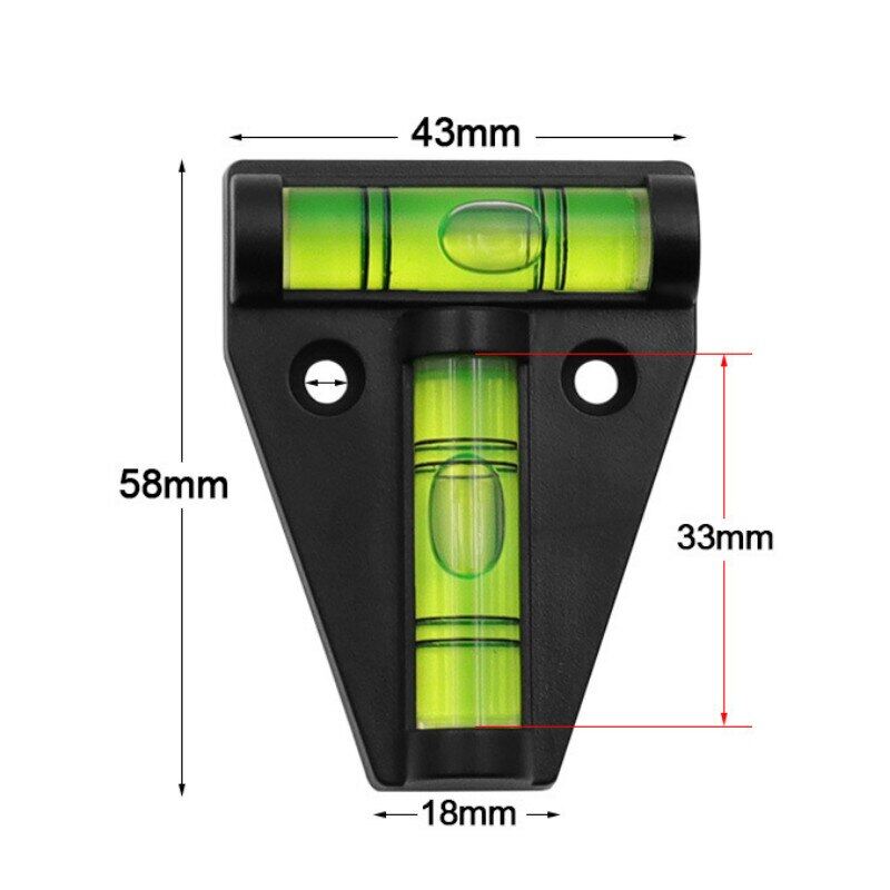 Mini T-loại mức độ tinh thần tốt cho sử dụng trong tất cả các loại ống bọt nước mức độ kỹ thuật số chẩn đoán-công cụ dụng cụ đo nhựa