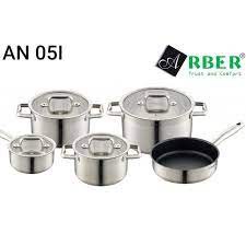 Bộ nồi arber an05i - bảo hành vung kính trọn đời