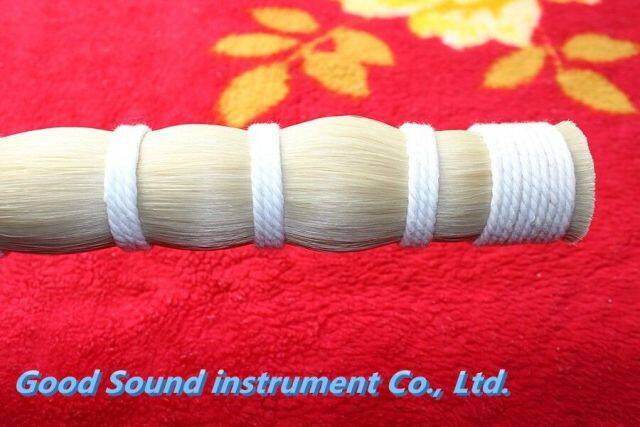 250G ไวโอลินเชลโล Double Bass มองโกเลียธรรมชาติสีน้ำตาลโบว์หางม้า80-85ซม.