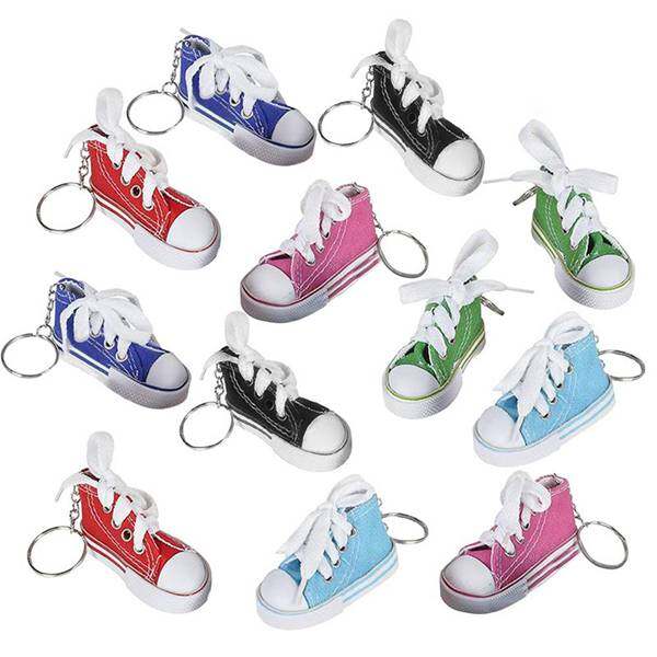 shoe keychain favors