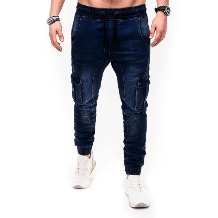 elastic waist jeans mens sale
