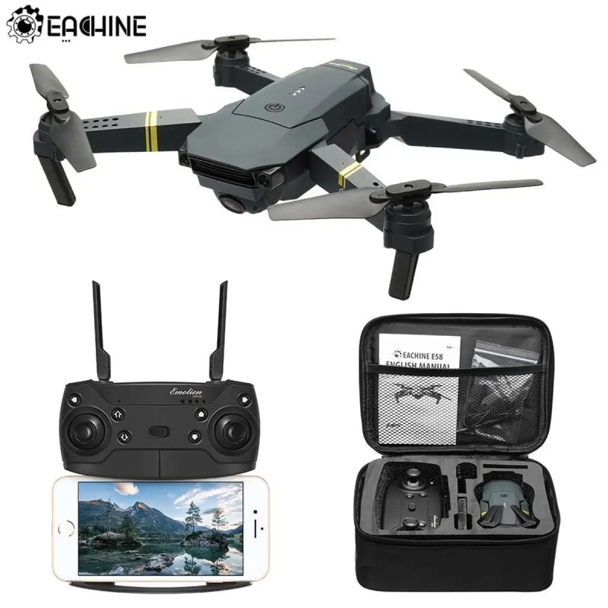 drone x pro eachine e58 rc drone rtf