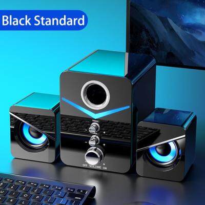 บ้านระบบโรงภาพยนตร์ Caixa De Som PC Bass ลำโพงบลูทูธแบบมีซับวูฟเฟอร์คอมพิวเตอร์ลำโพง Boombox เดสก์ท็อปแล็ปท็อป Altavoces TV