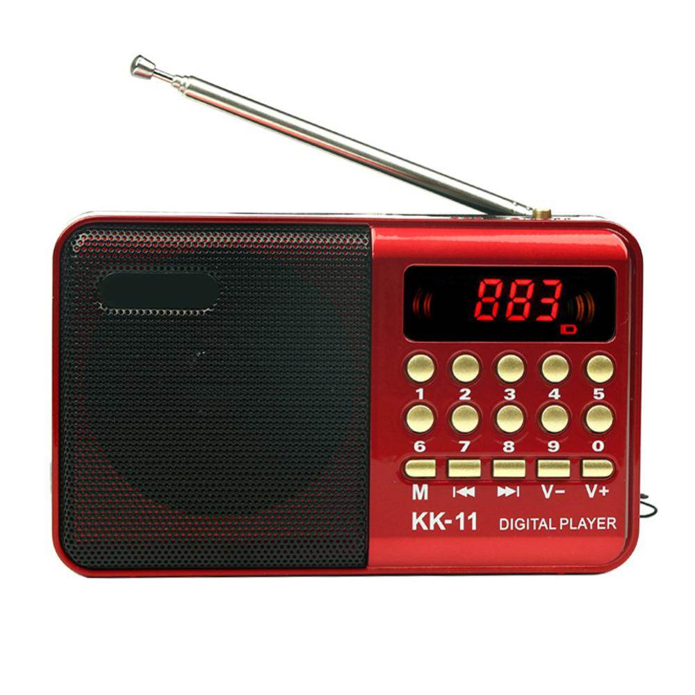 K11 Cầm Tay Kỹ Thuật Số FM MP3 Máy Nghe Nhạc Thiết Bị Loa Đài di động mini Ghi Âm