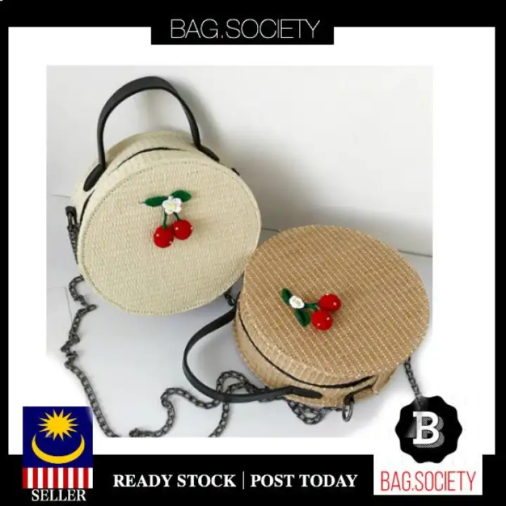 round rattan bag malaysia