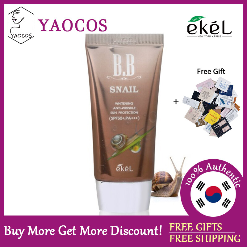 EKEL Kem BB Snail SPF50 + PA + + + 50Ml