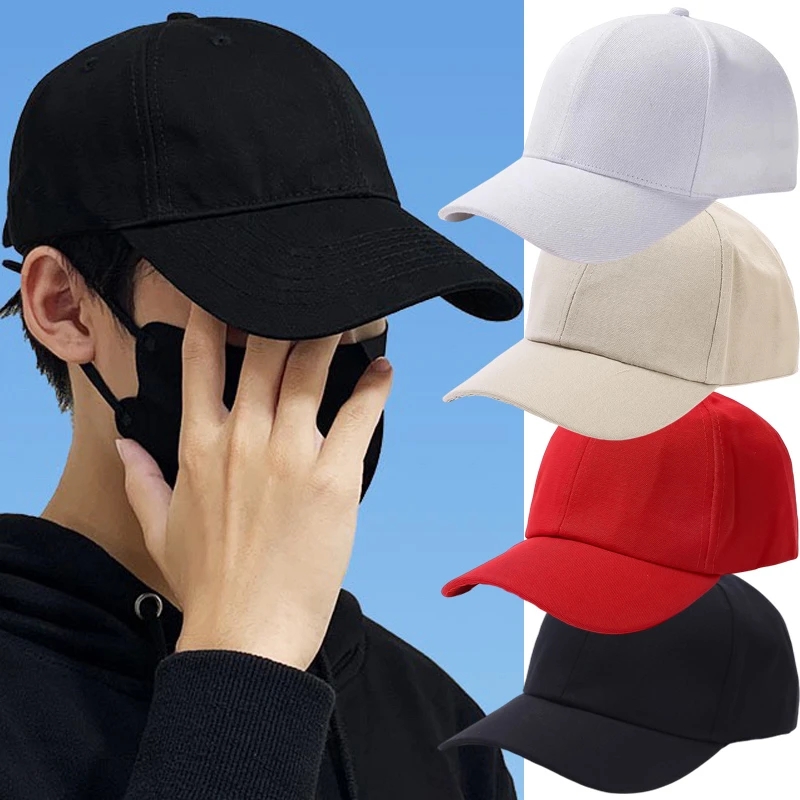 Unisex Hat Đồng Bằng Cong Mũ che nắng Ngoài Trời Chống Bụi Mũ bóng chày màu trơn Thời Trang Có Thể Điều Chỉnh Mũ Lưỡi Trai Nam Nữ