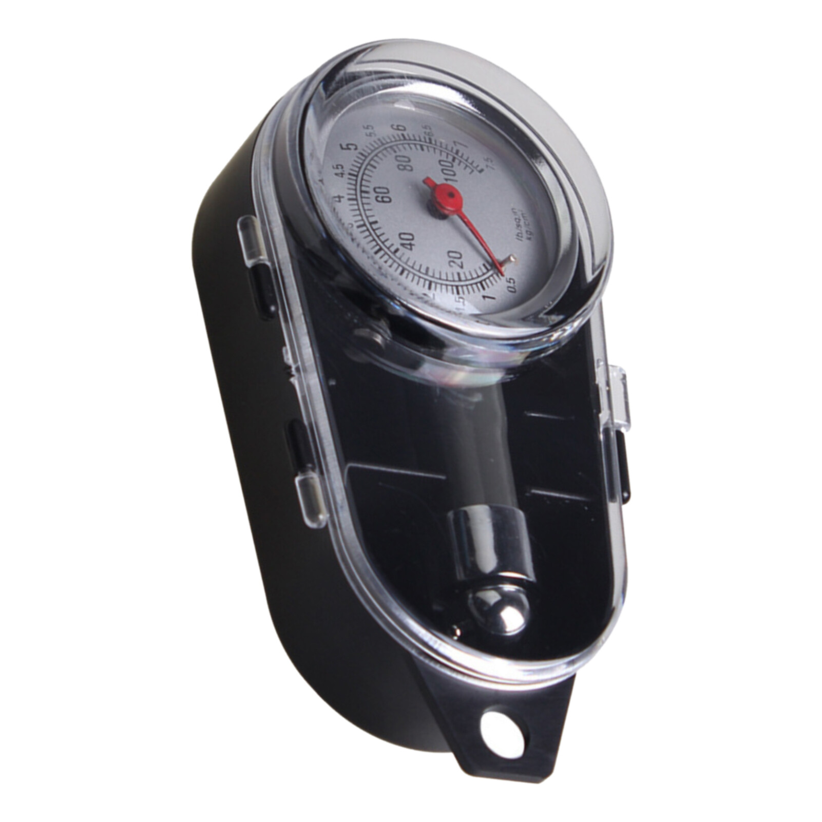 gucanou Stainless Steel Connector Zeroing Valve Premium Movement Sensitive Pointer Deflatable Tire Pressure Gauge 0-100PSI Car Truck Tyre Air Pressure Meter Automotive Tool Tire Pressure Gauge