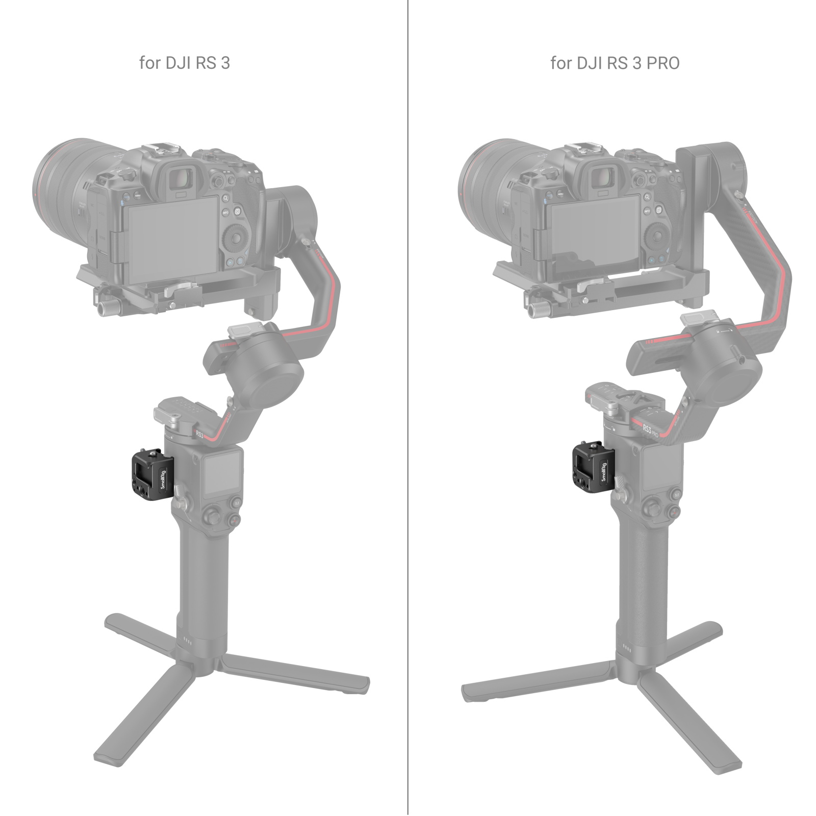 SmallRig Phụ kiện kẹp NATO gắn kết được thiết kế cho DJI RS 4 / RS 4 PRO/RS 2/RSC 2 3025