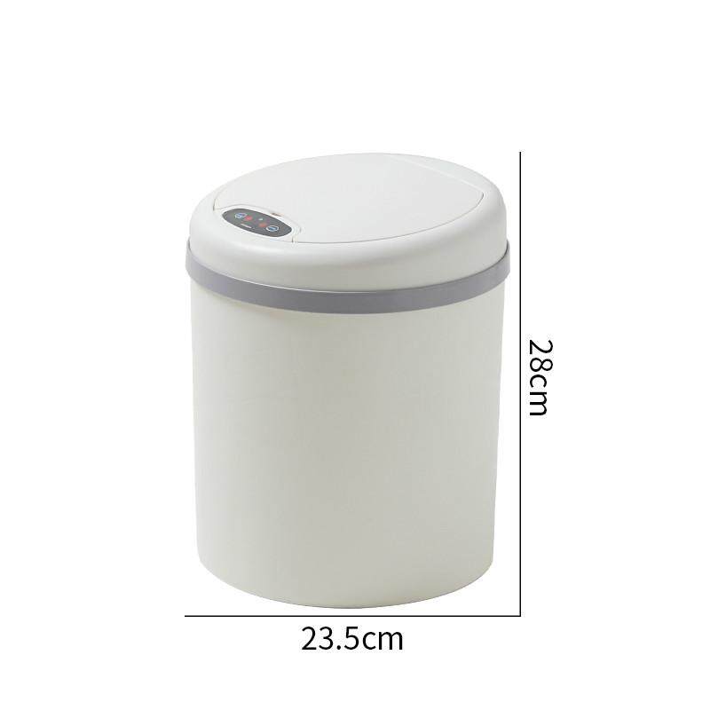 Trash Can For Garbage S Brands Review In 9l Creative Induction Smart Trash Kitchen Home Living Room Bedroom Bathroom Hotel With Cover Automatic Electric
