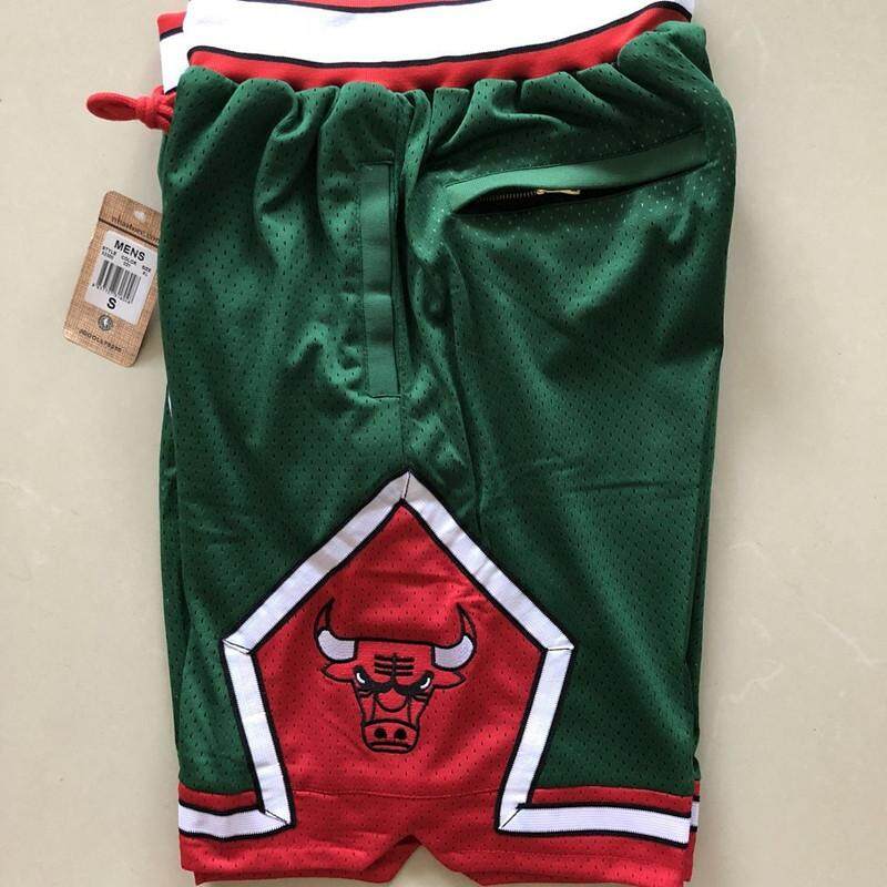 chicago bulls shorts green