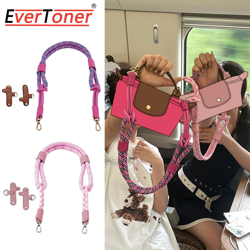 Evertoner Dây đeo túi cho Longchamp túi nhỏ sửa đổi dây đeo dây miễn phí đấm 78cm dây đeo vai