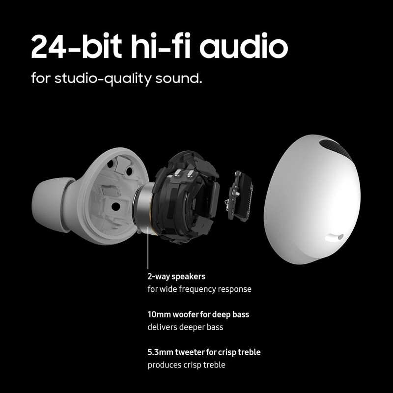 Samsung Galaxy Buds 2 Pro Wireless Bluetooth In-ear Active Noise Cancellation Headset for IOS/Android Wireless True High Quality Bluetooth Headphones with Microphone Music & Game Earbu