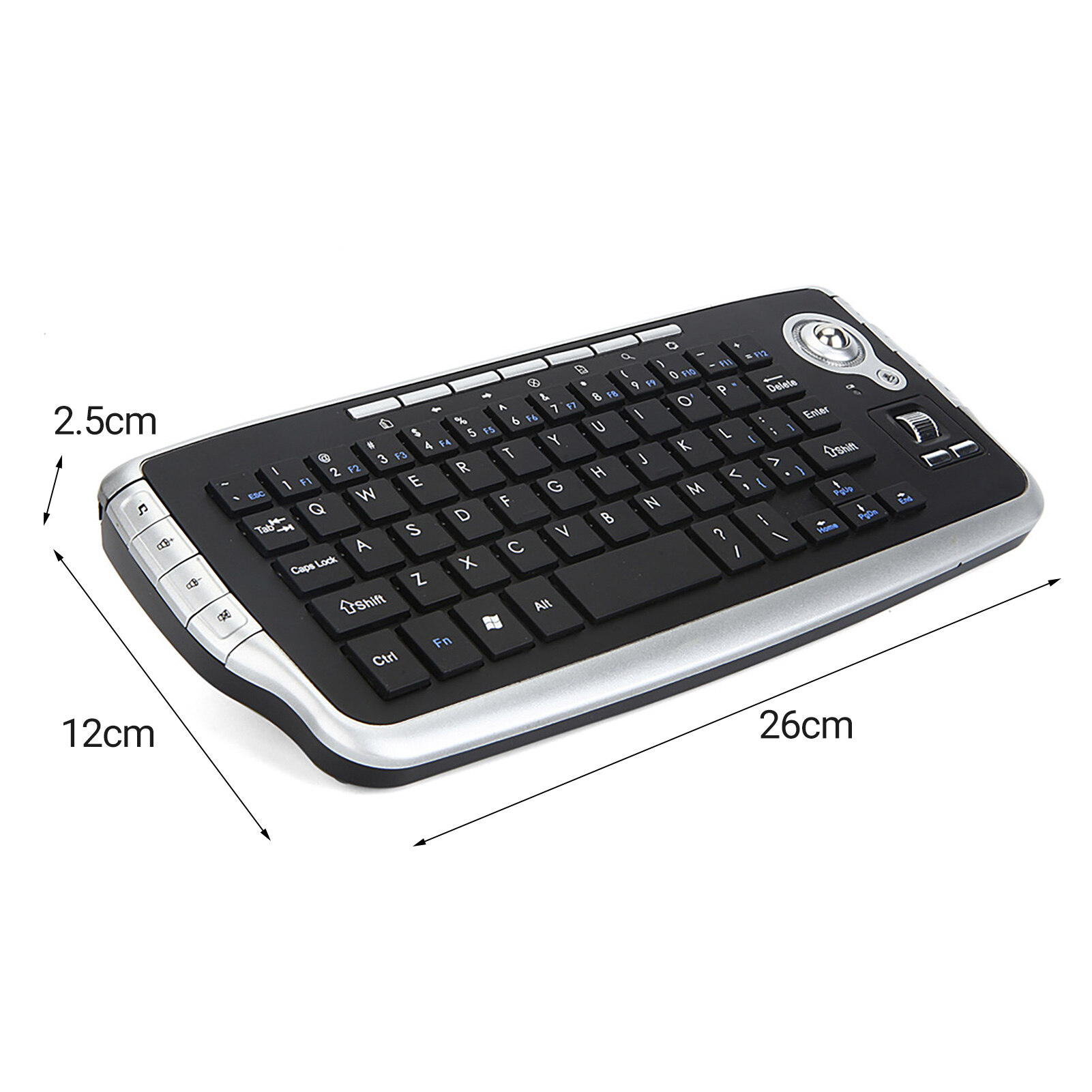 Bàn Phím Không Dây Bàn Phím Mini 78 Phím 2.4G Chức Năng Đèn Nền Đa Năng Tiện Dụng Với Chuột Bi Xoay Bánh Xe Cuộn Cho Máy Tính Xách Tay Mini Không Dây Thiết Thực