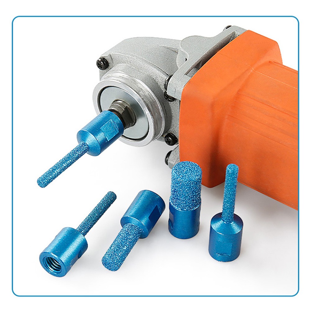 Blue Milling Cutting Diamond Particles Efficient Performance M10 Thread
