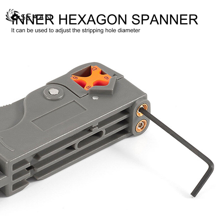 Automatic Stripping Pliers Multifunctional Wire Stripper Wire Cable Tools Cable Wire Stripping Crimping Tool With Hexagon Wrench