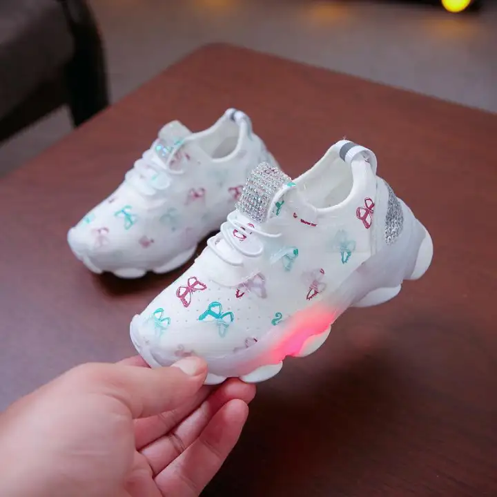 led light baby shoes