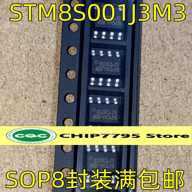 Stm8s001j3m3 8s001j3 sop8 pin chip micro-control mcu chip ultra-low power consumption