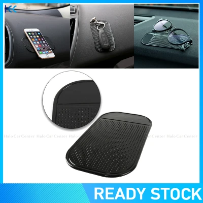 Car gadget spider anti slip mat auto interior dashboard phone gel pads 13*7cm