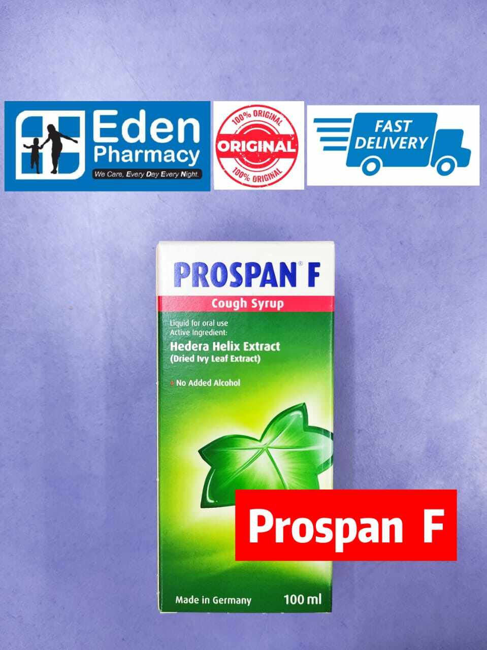 Prospan F Cough Syrup ( 100ml ) | Lazada
