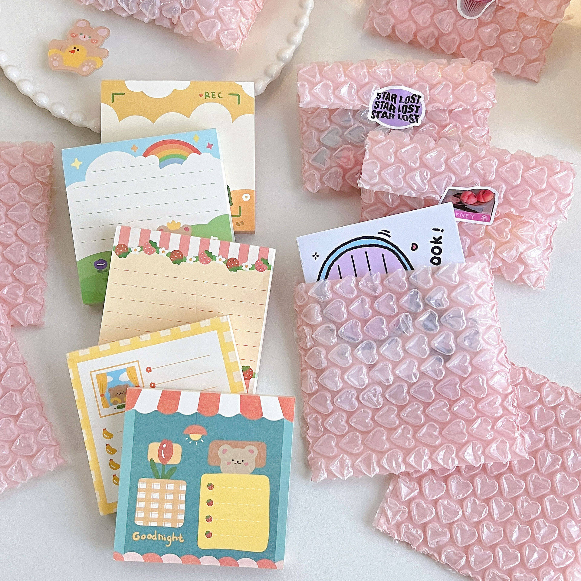 Pink Love Bag Bubble Envelope Bubble Envelope Padded Envelope Packaging Bag Business Bubble Envelope Mailing Packaging Bag