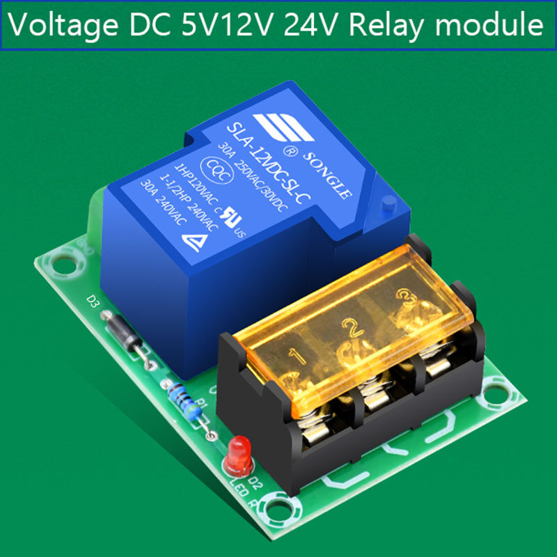 DC 24V power supply relay module XH-M175 relay module 30A high current relay