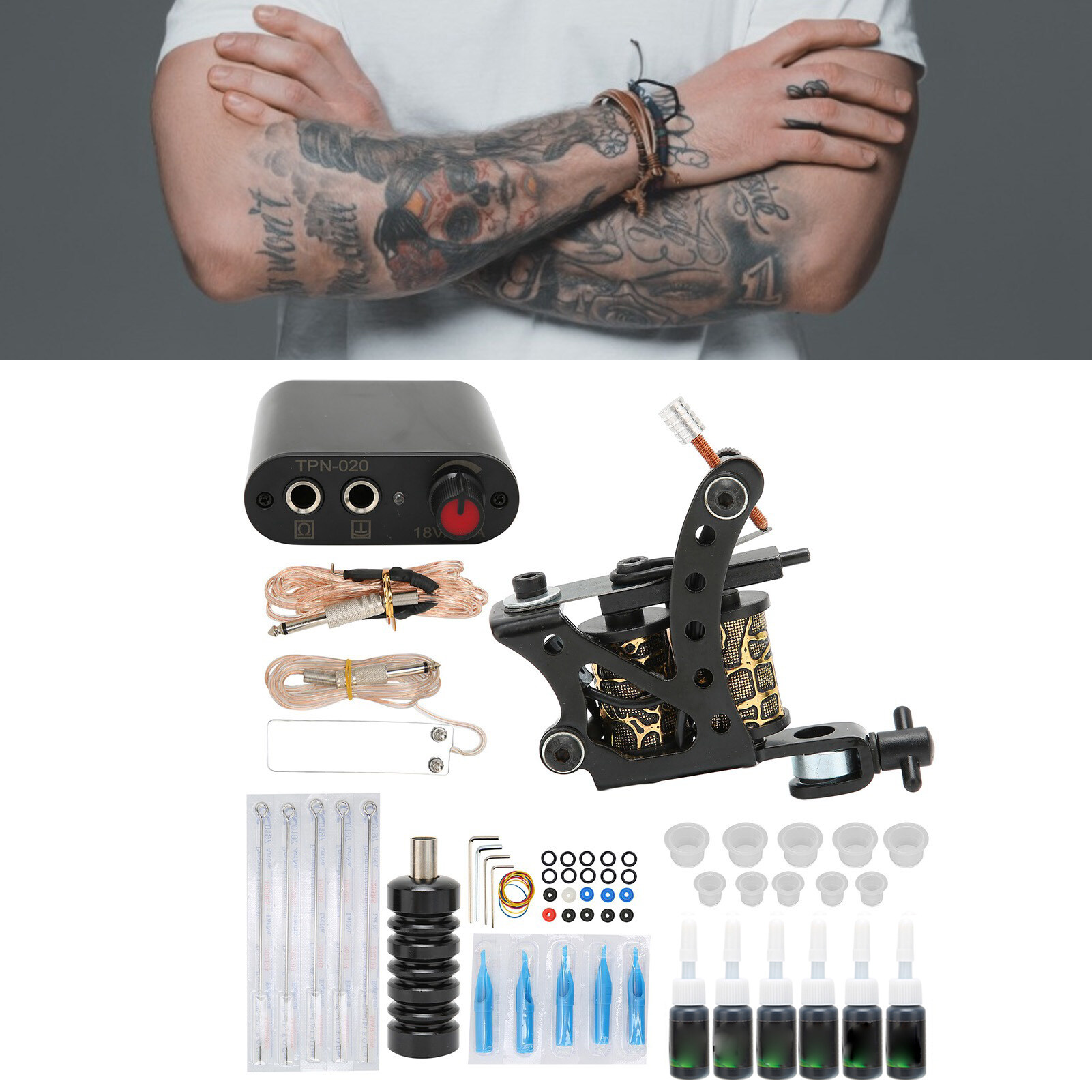 Tattoo Machine Set, Lightweight Adjustable Tattoo Kit Fast for Beginners for Tattooists | Lazada PH Tattoo Machine Set, Lightweight Adjustable Tattoo Kit Fast for Beginners for Tattooists | Lazada PH
