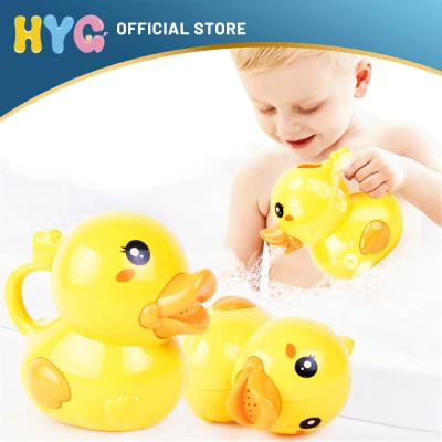 ABS Kids Bath Toy Water Beach Toys Duck Shower Plastic Watering Can Swimming Water Toys Sprinkler Kit For Children