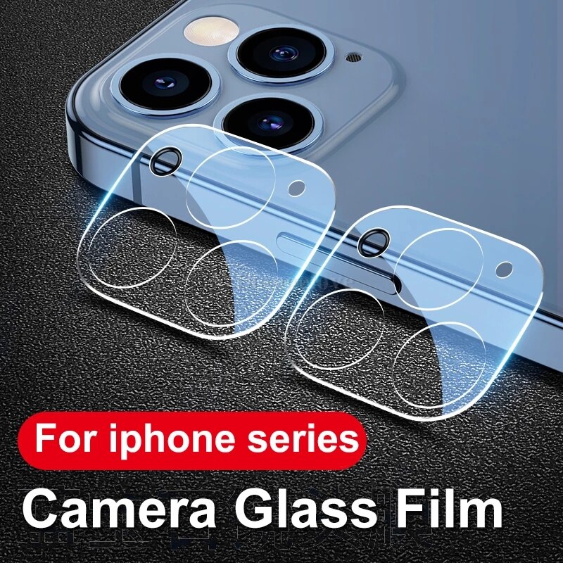 Full Coverage Tempered Glass Back Camera Lens Protector for iPhone 13 Mini 11 Pro Max Phone Accessories