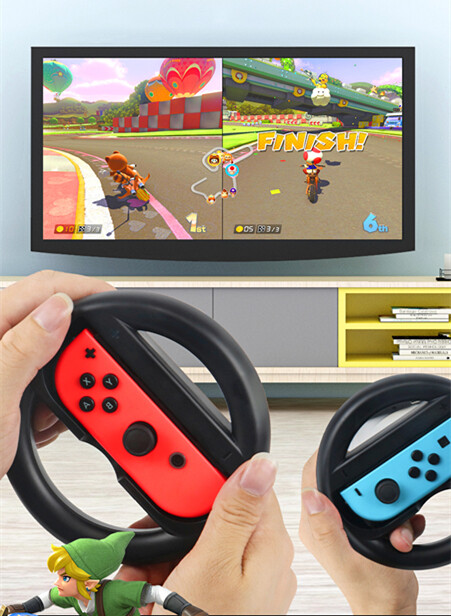 Tay Lái Nintendo Switch Joycon Với Mario Kart, Tay Cầm NS Games