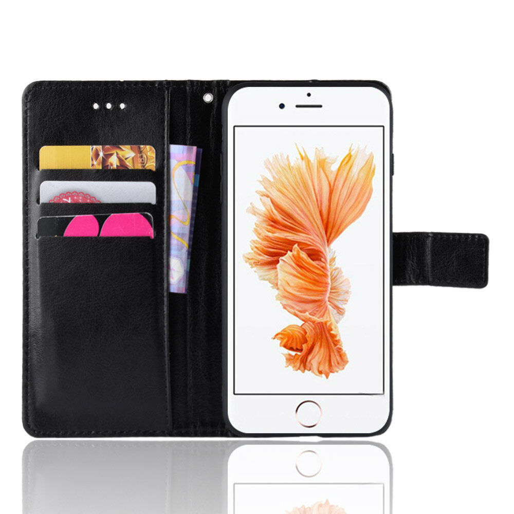 Ốp Điện Thoại Lật Dạng Ví Da PU Cho iPhone 7 Plus Ốp Lưng iPhone 8Plus