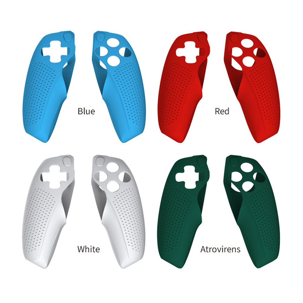 Narsta 1 Cặp Ốp Bảo Vệ Tay Cầm Chơi Game Bằng Silicon Mềm Cho PlayStation 5 DualSense PS5 Phụ Kiện Nắp Chống Trượt Điều Khiển