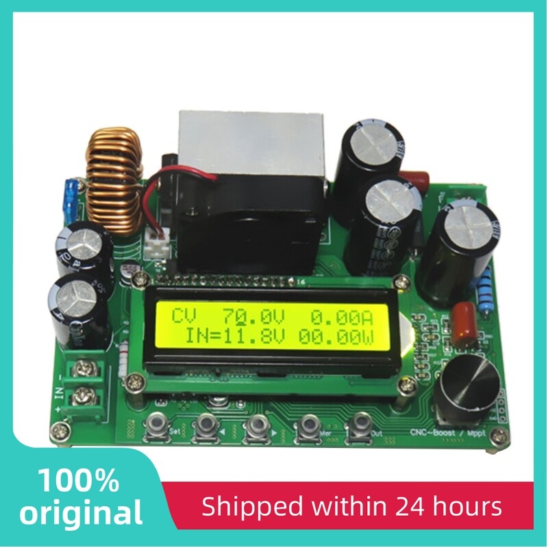 Original kkmol dpx800s dc dc nc cv dc boost module nc boost 12v ~ 120v 0-15a adjustable mppt