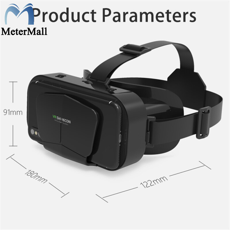 G10 Shinecon VR Glasses 3d Virtual Reality VR Glasses For Gaming Video Compatible For Iphone Android