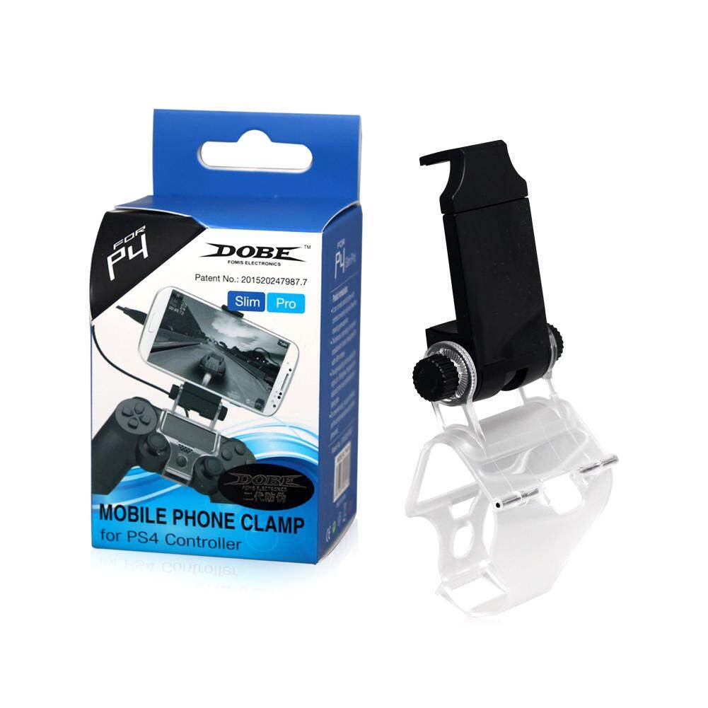 Wireless handle bracket Game Controller Bracket Mobile Phone Game Pad Mount Bracket Hand Grip Stand Controller Gamepad Adjustable Clip Holder For PlayStation PS4