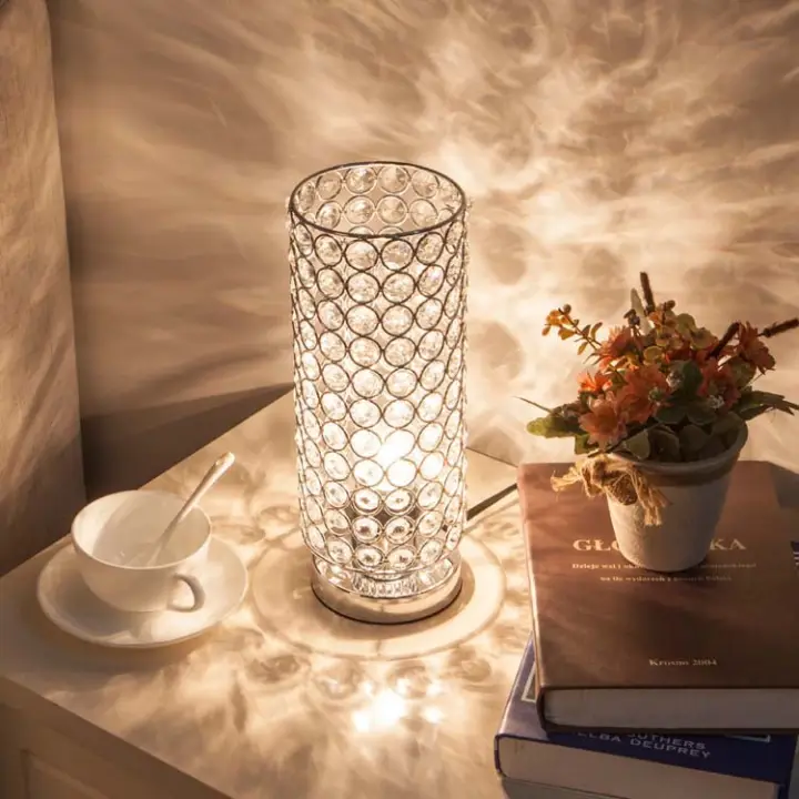 cheap crystal table lamps