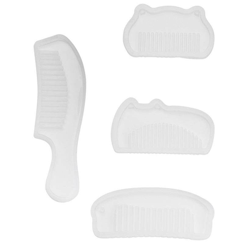4Pcs//Set Comb Series Silicone Mold DIY Hand Craft Epoxy Resin Jewelry Making Tools Comb Silicone Mold