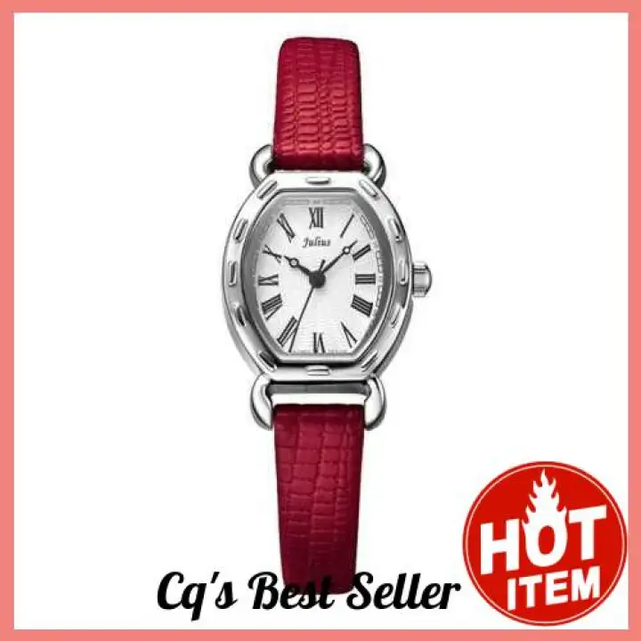 red waterproof watch