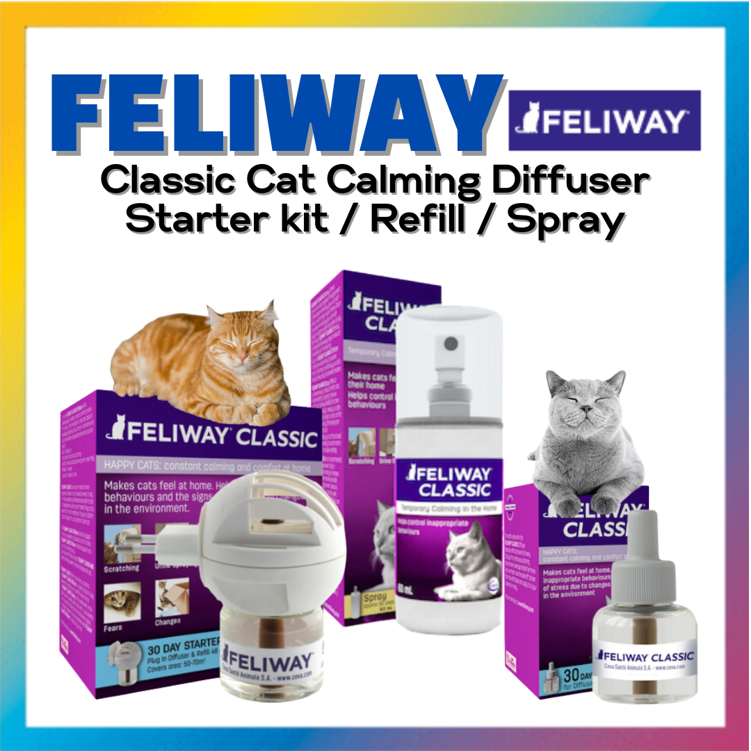 [Feliway] cổ điển mèo làm dịu khuếch tán (khuếch tán + Nạp 48ml/nạp/phun 60ml)
