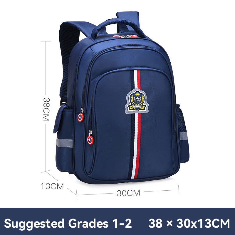 HS Children's backpack Preppy style schoolbag for elementary school students Waterproof large capacity student school bag