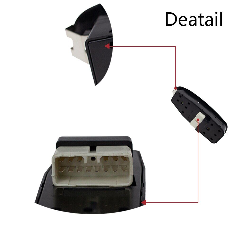 Right Side Electric Control Power Front Window Main Switch For Hyundai Kia Spectra