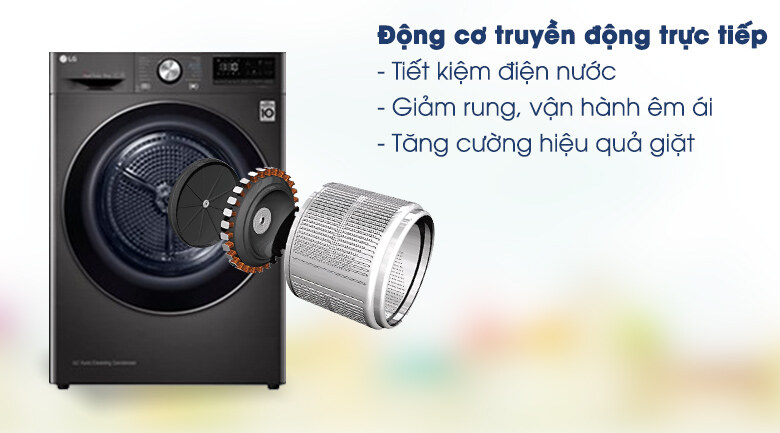 Máy sấy LG 9 Kg DVHP09B - Miễn phí vận chuyển HCM