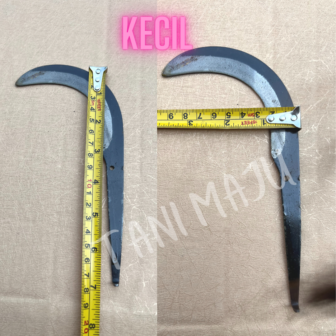 TANI MAJU / GRASS SICKLE / Sabit Rumput Sabit Kecil / Small/ Besar ...