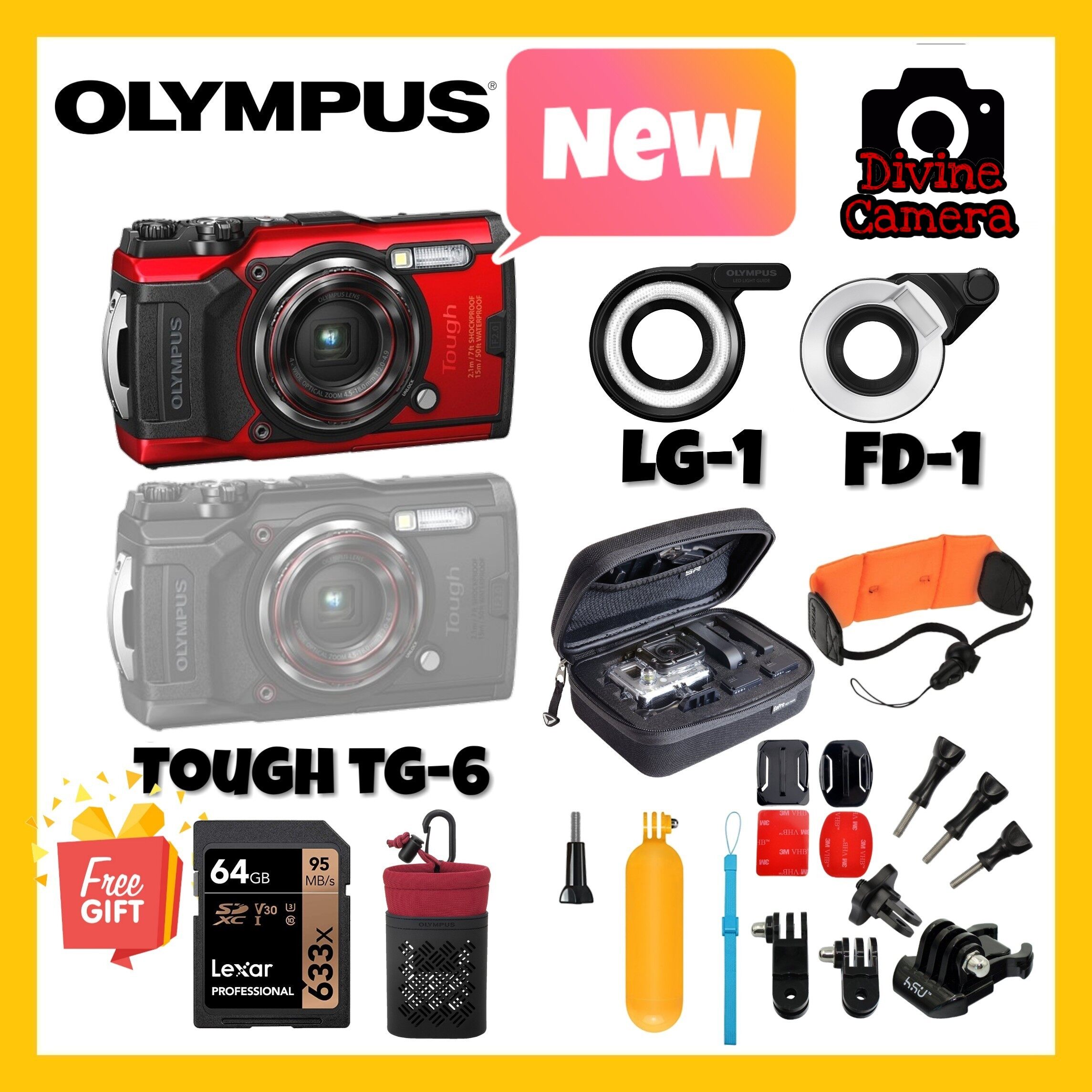 olympus tg 6 flash diffuser