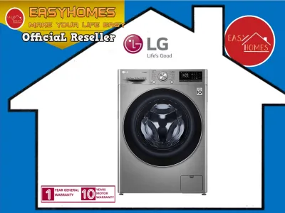 LG 10.5kg Front Load Washer with AI Direct Drive ,Steam LG-FV1450S4V