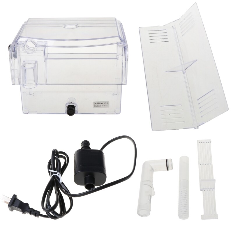 Aquarium Breeding Hatchery House Clear Fish Tank Incubator Transparent Breeder Isolation Hanging Box