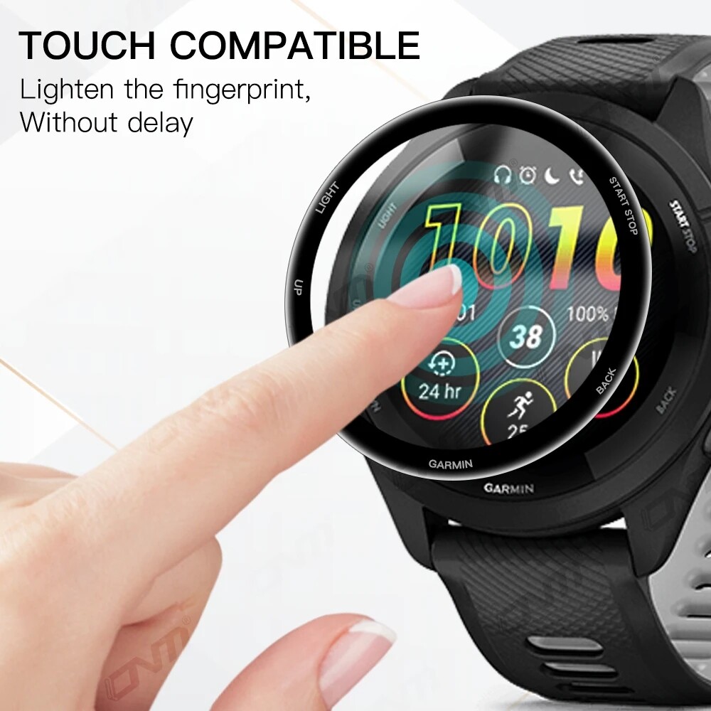 3D PMMA miếng bảo vệ màn hình bảo hiểm đầy đủ cho Garmin Forerunner 265/Tiền Thân 265S
