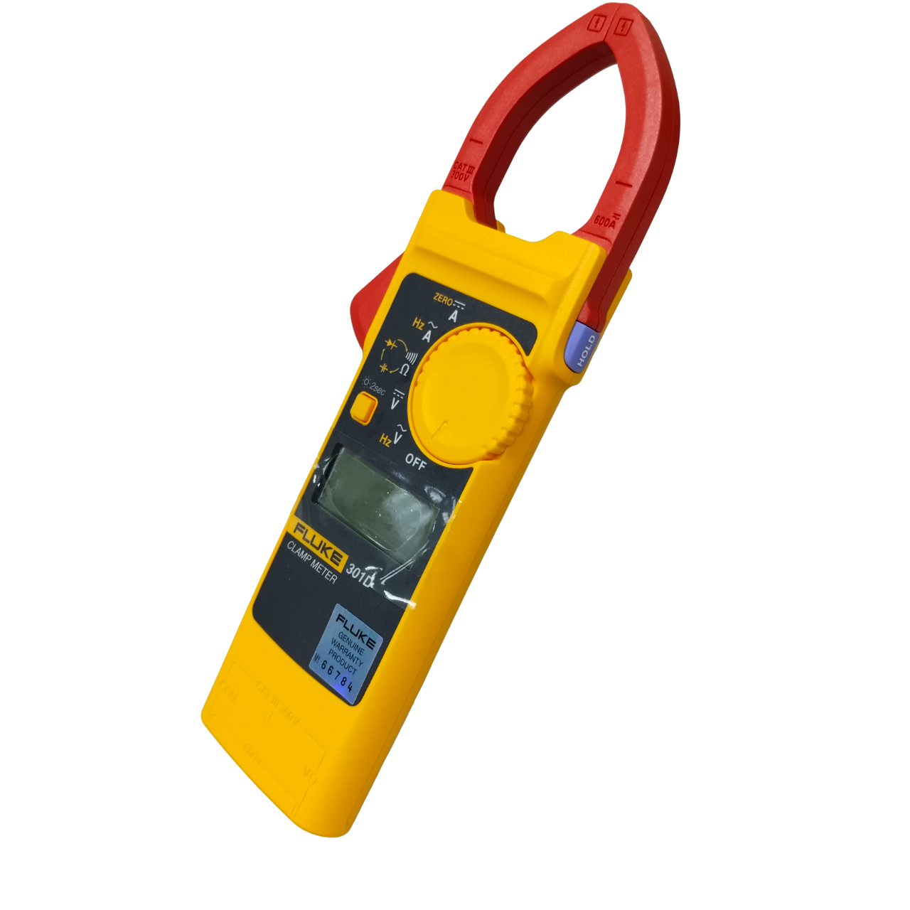 Professional Electrical Tester Fluke 301D Clamp Meter - 600A AC/DC ...