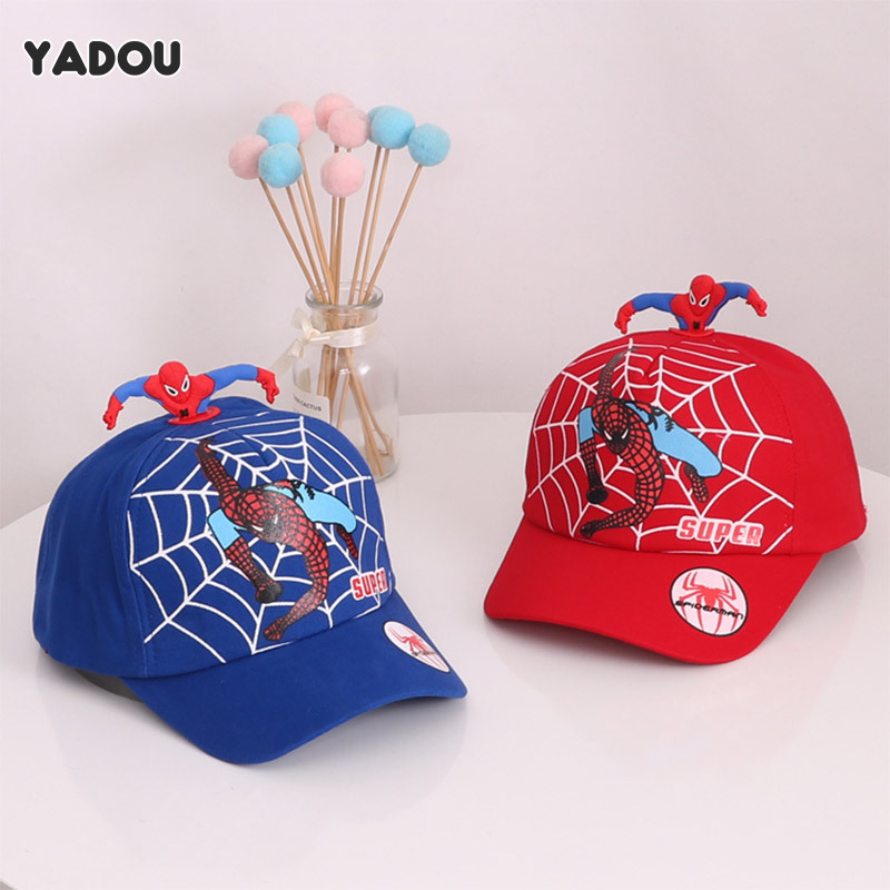 YADOU [rẻ vô địch] Mũ trẻ em mới cậu bé đẹp trai Mũ bóng chày Mũ trẻ em Nón của thằng bé Nón trẻ con Mô hình hoạt hình Đỉnh điểm