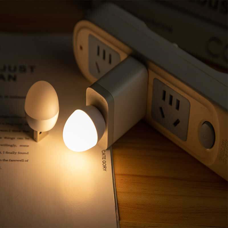 LED Night Light USB Mini Light Portable Bedroom Bedside Head Light Eye Protection Book Reading Light